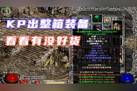 暗黑2好装备掉落那一刻，好爽！kp100次整箱装备辨识，看有啥好dd
