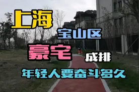 想不到上海宝山也是豪宅成排，年轻人要奋斗多久才能在上海买房！