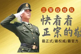 PLA最正宗的敬礼、礼毕课目展示，让某些人好好学学！！视频封面
