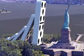 世界上最大的多米诺骨牌，倒下去的那一刻，才是震撼场景的开始视频封面