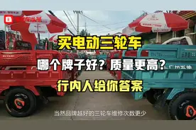 买电动三轮到底哪个牌子好？质量更高？行内人给你答案