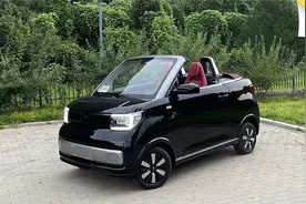 续航280公里 五菱宏光MINIEV敞篷版9月21日上市