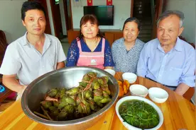 农村土粽子的传统做法，加一个东西，煮得又烂又香，这简单易学视频封面