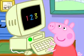 疫情期间，小猪佩奇在家上网课，结果电脑坏了！谁能帮助佩奇呢？