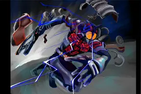 教你画假面骑士Kabuto的黑暗骑士