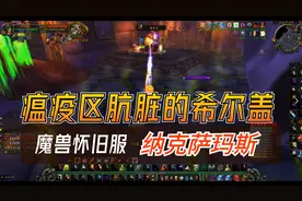 魔兽世界怀旧服 纳克萨玛斯naxx瘟疫区肮脏的希尔盖击杀教学