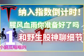 1纳入指数倒计时，腥风血雨准备好了吗？视频封面