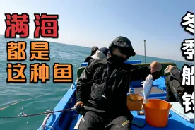小伙伴打算钓白姑鱼晒成鱼干，运气超好，居然还钓到几条黄花鱼