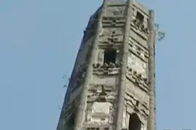 距今上千年历史的古塔 有大洞斜而不倒 发现与建筑材料和结构有关视频封面