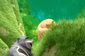 熊二上幼儿园特别不想去，还遇到可怕的大黑熊老师视频封面