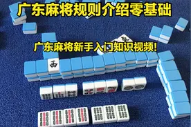 广东麻将规则介绍零基础，广东麻将新手入门知识视频！入门初学者视频封面