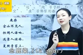 鹿柴（zhai）-讲解，你读对了吗？视频封面