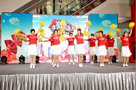广场舞比赛作品《一起走天涯》手花舞10人变队形