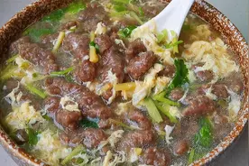 福建人特爱吃的牛肉兜汤，原来这样做才好吃，吃一次就念念不忘的