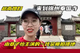 越南媳妇参观锦州奉国寺，听说由章子怡主演的一代宗师在这里拍的视频封面