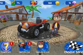 【老游戏推荐】沙滩赛车(Beach Buggy Racing)沙滩赛车系列的巅峰