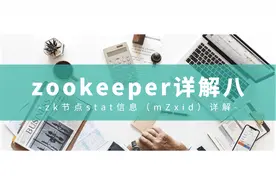 「zookeeper详解八」zk节点stat信息（mZxid）详解