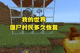 我的世界僵尸村民恢复要多久？