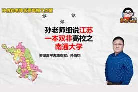 孙老师细说江苏一本双非高校之南通大学视频封面