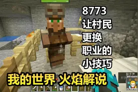 我的世界 火焰解说 8773 让村民更换职业的小技巧