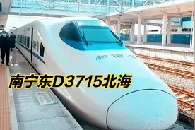 南宁东到北海坐的动车组