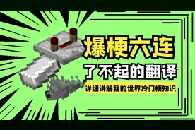 【MC梗百科】这些都是哪个大佬写的翻译，简直神了视频封面