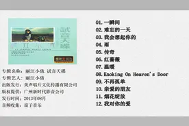 2013年丽江小倩发行试音天碟，12首好听的歌收录其中