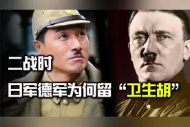 二战时期，日本人和德国人为何要留卫生胡？为什么现在没人留了？视频封面