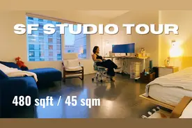 极简主义公寓 | 旧金山45平方米studio | 小户型收纳好物推荐！