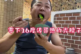 零下26度东北农村，室内温度光膀子，一出门55度温差，瞬间石化视频封面