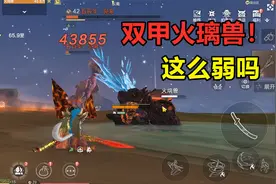 妄想山海：双甲火璃兽很强吗？一个大招只有20w，蛟龙的一半