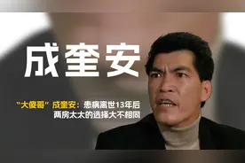 “大傻哥”成奎安：患病离世13年后，两房太太的选择大不相同