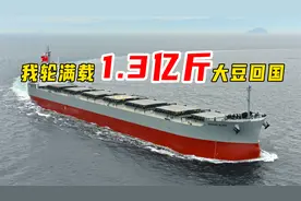 我轮从巴西满载1.3亿斤大豆回青岛，共计11600海里，全程记录视频封面