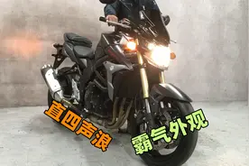 铃木GSR750街车，外观声浪展示，质量稳定，四缸引擎，声浪真不赖视频封面