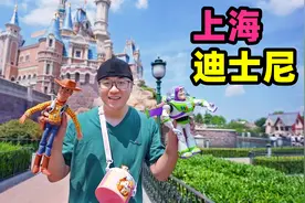 吃货的方式打开上海迪士尼，阿星吃7种小吃，欢乐梦幻美食之旅视频封面