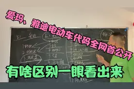 爱玛和雅迪电动车出现故障代码看不懂，老师傅教你快速判断的技巧视频封面