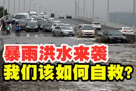 暴雨洪水来袭，身处险境的我们，该如何自救？