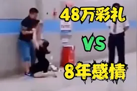 相恋8年因彩礼分手，女友跪地崩溃痛哭：48万比我的感情重要吗？视频封面