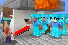 当MC五名大神从零开始生存，进行枪械极限生存？谁能活到最后？视频封面