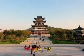 航拍丨嘉祥最美的两个广场，分别代表嘉祥不同的两个形象视频封面