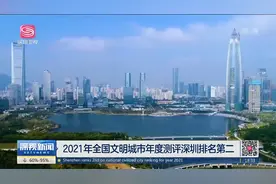 2021年全国文明城市年度测评深圳排名第二视频封面