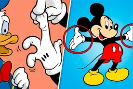米老鼠为什么戴着白手套？是因为爱干净吗？知道真相后笑出眼泪视频封面