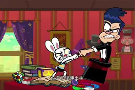 哈利和萌萌兔争抢魔法棒，操作失误把自己变小，该怎样恢复原样呢视频封面