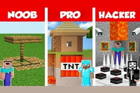 小君姐姐我的世界：陷阱安全小屋之地刺，对战100只僵尸