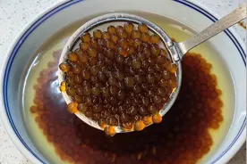 西米怎么煮通透无白心？用来自制珍珠奶茶Q弹有嚼劲，放心0添加