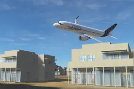 动画模拟还原，巴基斯坦A320客机，坠毁居民区事件过程视频封面