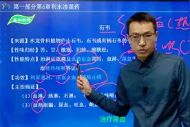 2022执业药师-中药-石苇的主治功效视频封面