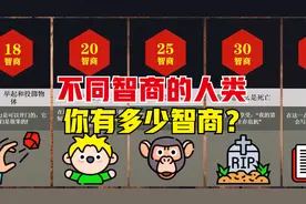 不同智商水平的人类对比，你有多少智商？