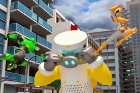 迷你特工队的新成员首次出战！橙色特工丽娜的坐骑是什么恐龙呢？视频封面