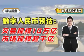 数字人民币预估：交易规模10万亿，市场规模超千亿